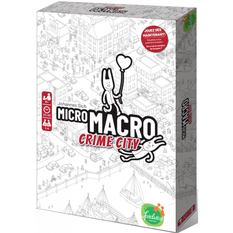 Micro Macro Crime City: jeu de société