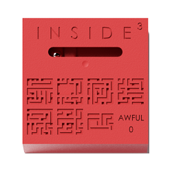Inside Ze Cube Série Zéro Awful (Rouge)