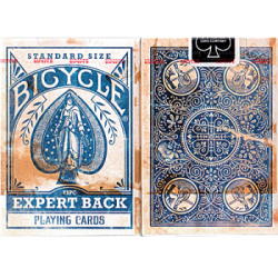 Jeu de 54 cartes Expert Back (Bleu)