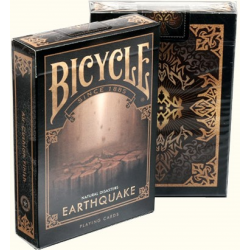 Jeu de 54 cartes Bicycle Earthquake (Natural Disasters)
