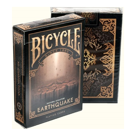 Jeu de 54 cartes Bicycle Earthquake (Natural Disasters)