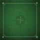 Tapis de jeu 60x60 Classic Vert