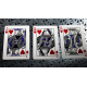 Jeu de 54 cartes Bicycle Metal Luxe Cobalt V2