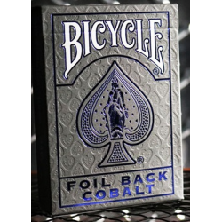 Jeu de 54 cartes Bicycle Metal Luxe Cobalt V2