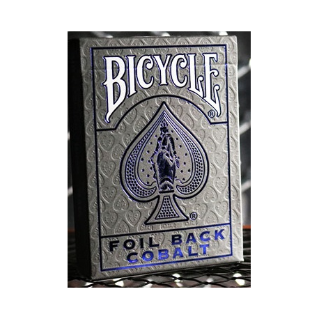 Jeu de 54 cartes Bicycle Metal Luxe Cobalt V2