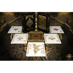Jeu de 54 cartes Bicycle Black Gold (Edition limitée)