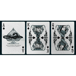 Jeu de 54 cartes Bicycle Venom Strike