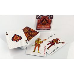 Jeu de 54 cartes Bicycle Elemental Fire