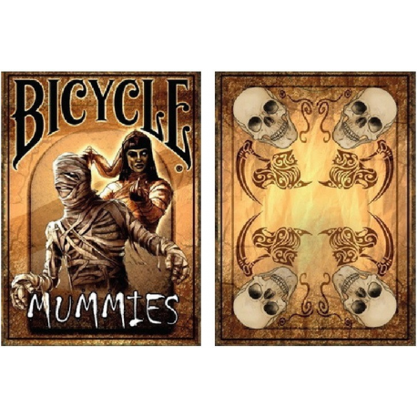 Jeu de 54 cartes Bicycle Mummies