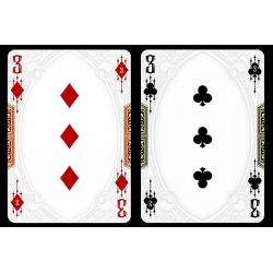 Jeu de 54 cartes Bicycle Mystique Rouge