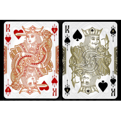 Jeu de 54 cartes Bicycle Mystique Rouge