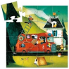 Puzzle Silhouettes 16 pièces – Le Camion de Pompier