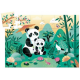 Puzzle Silhouettes 24 pièces – Léo le Panda