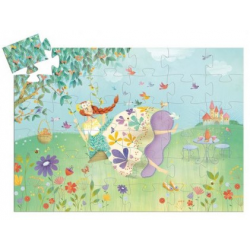 Puzzle Silhouettes 36 pièces – La Princesse du Printemps