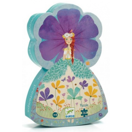 Puzzle Silhouettes 36 pièces – La Princesse du Printemps