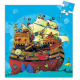 Puzzle Silhouettes 54 pièces – Le Bateau de Barberousse