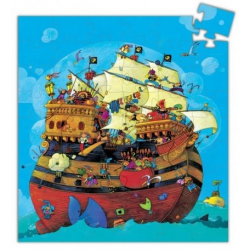 Puzzle Silhouettes 54 pièces – Le Bateau de Barberousse