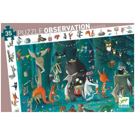 Puzzle Silhouettes 16 pièces – L'aquarium