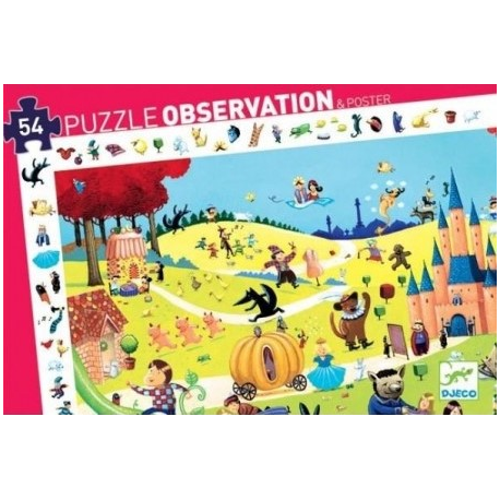 Puzzle Observation 54 pièces - Contes