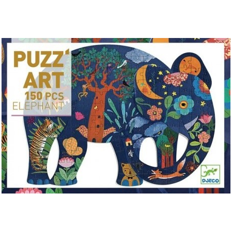 Puzzle Puzz'Art 150 pièces -  Elephant