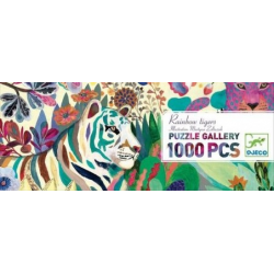 Puzzle Gallery 1000 pièces - Rainbow Tigers