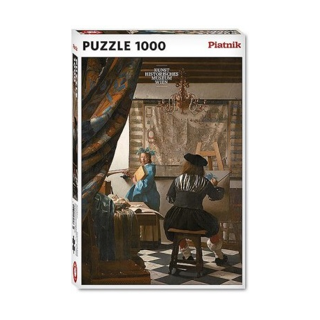 Puzzle 1000 pièces Piatnik - VERMEER - Studio Artiste