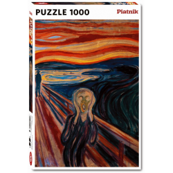 Puzzle 1000 pièces Piatnik - MUNCH - Le Cri