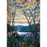 Puzzle 1000 pièces Piatnik - TIFFANY - Magnolias & Iris