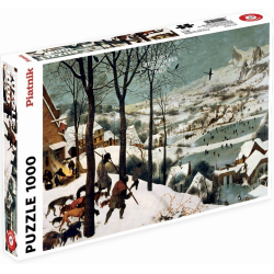 Puzzle 1000 pièces Piatnik - Les Chasseurs dans la Neige