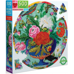 Puzzle 500 pièces eeboo - Bouquets et Fleurs