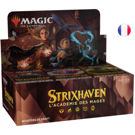 Magic - Boite de 36 Boosters de draft Strixhaven VF