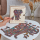 Puzzle bois - L'Eléphant Impérial - Boite en bois