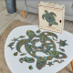 Puzzle bois - La Tortue Tropicale - Boite en bois