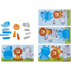 Jeu d'assemblage - Dans la jungle