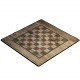 Tapis de jeu 40x40 Échecs Bois