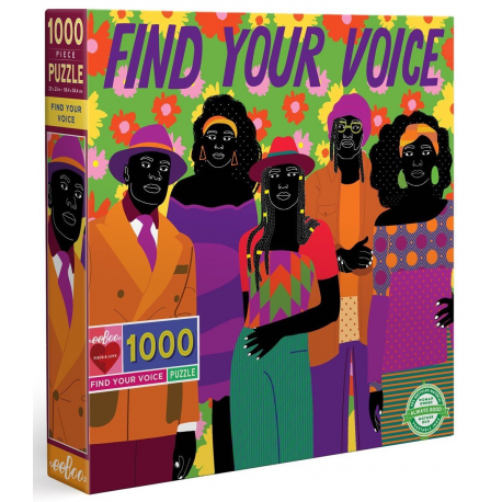 Puzzle 1000 pièces eeboo - Find your Voice