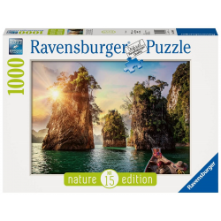 Puzzle 1000 pièces - Ravensburger - Lac de Cheow Lan