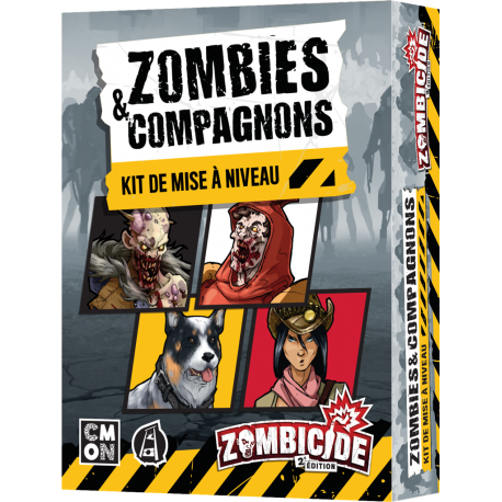 Zombicide (Saison 1) - 2ème Edition - Zombie et compagnons - Kit de mise à niveau V1-V2