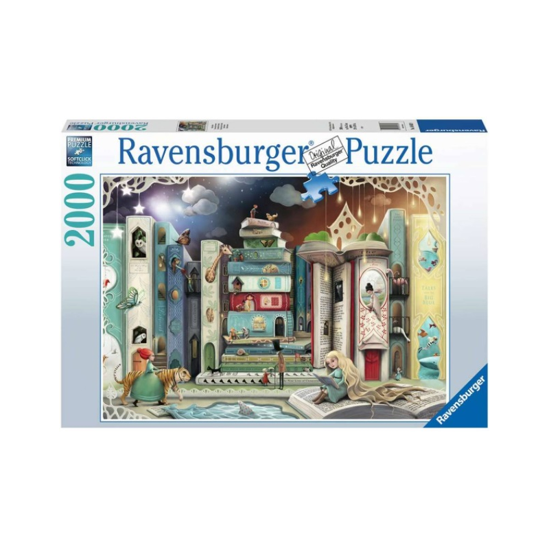 Puzzle Ravensburger 2000 pièces L'avenue des Romans