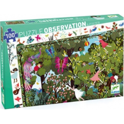 Puzzle Observation 100 pièces - Jeux au Jardin