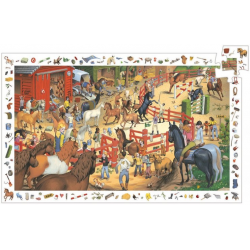 Puzzle Observation 200 pièces - Equitation