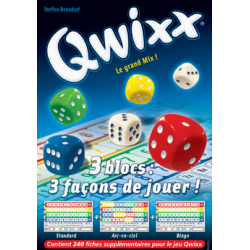 Qwixx : Recharge 3 blocs