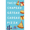 Taco Chapeau Gâteau Cadeau Pizza