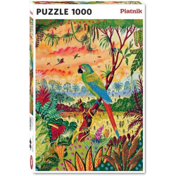 Puzzle 1000 pièces Piatnik - Alain THOMAS - Ara de Buffon