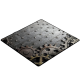 Tapis de jeu 40x40 Rusty Gear