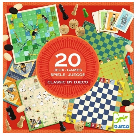 Coffret 20 jeux classiques