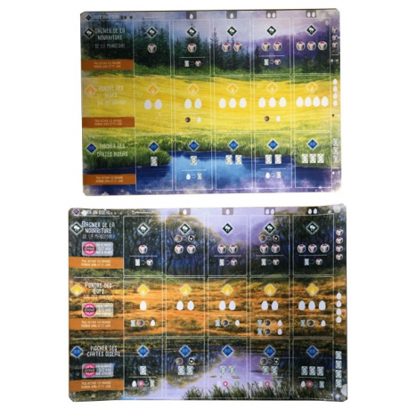 Wingspan - Tapis de Jeu recto/Verso