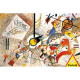 Puzzle 1000 pièces - Kandinsky - Bustling Aquarelle