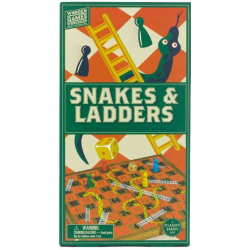 Jeu du serpent & des Echelles pliable 25CM