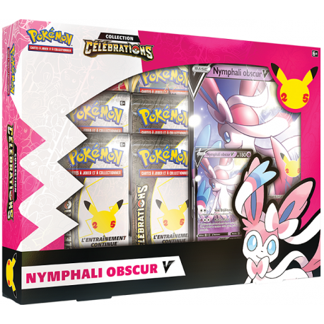 Pokémon Celebrations - Coffret Nymphali Obscur-V FR